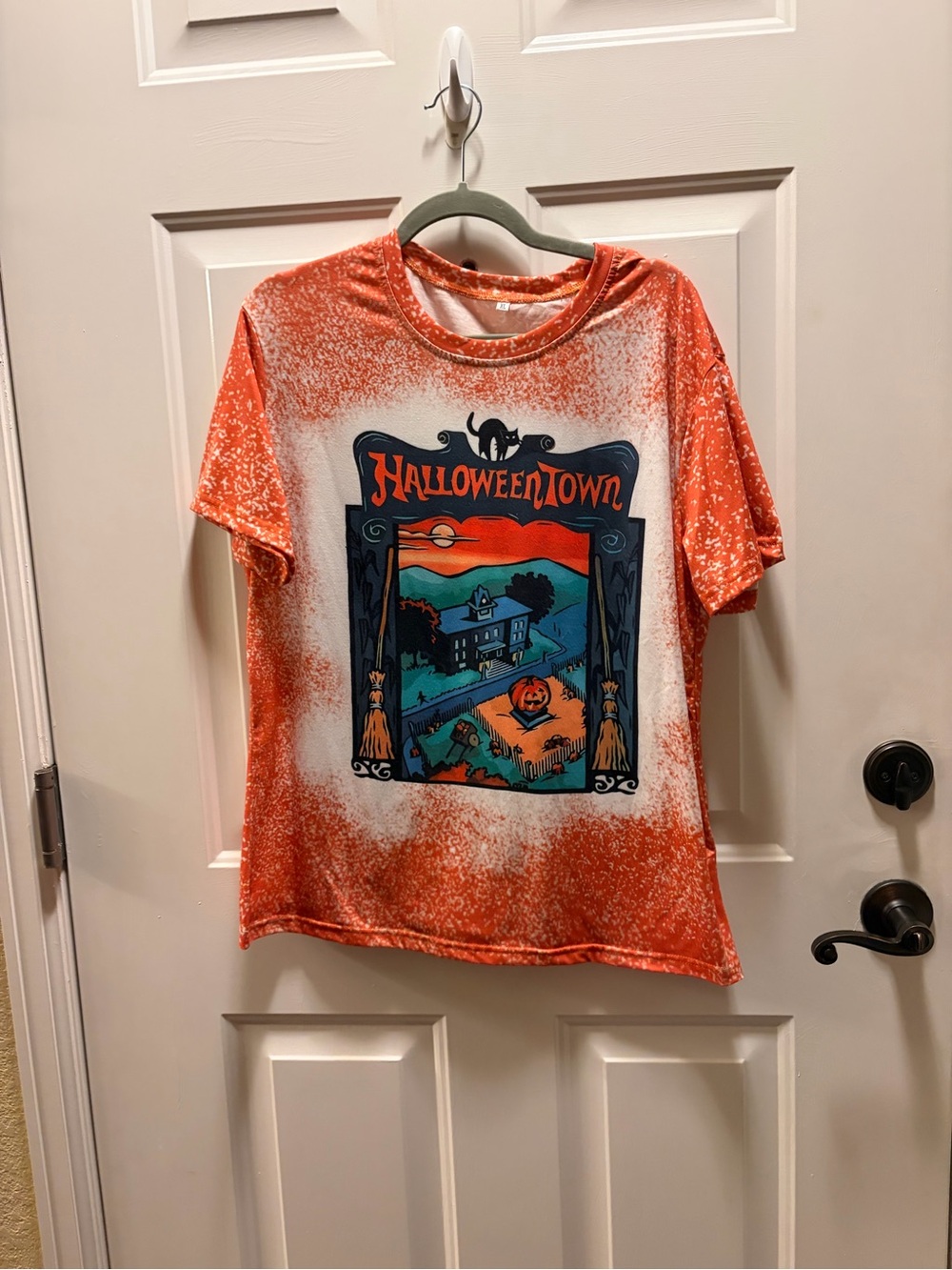 HalloweenTown Orange Graphic Holiday T-Shirt